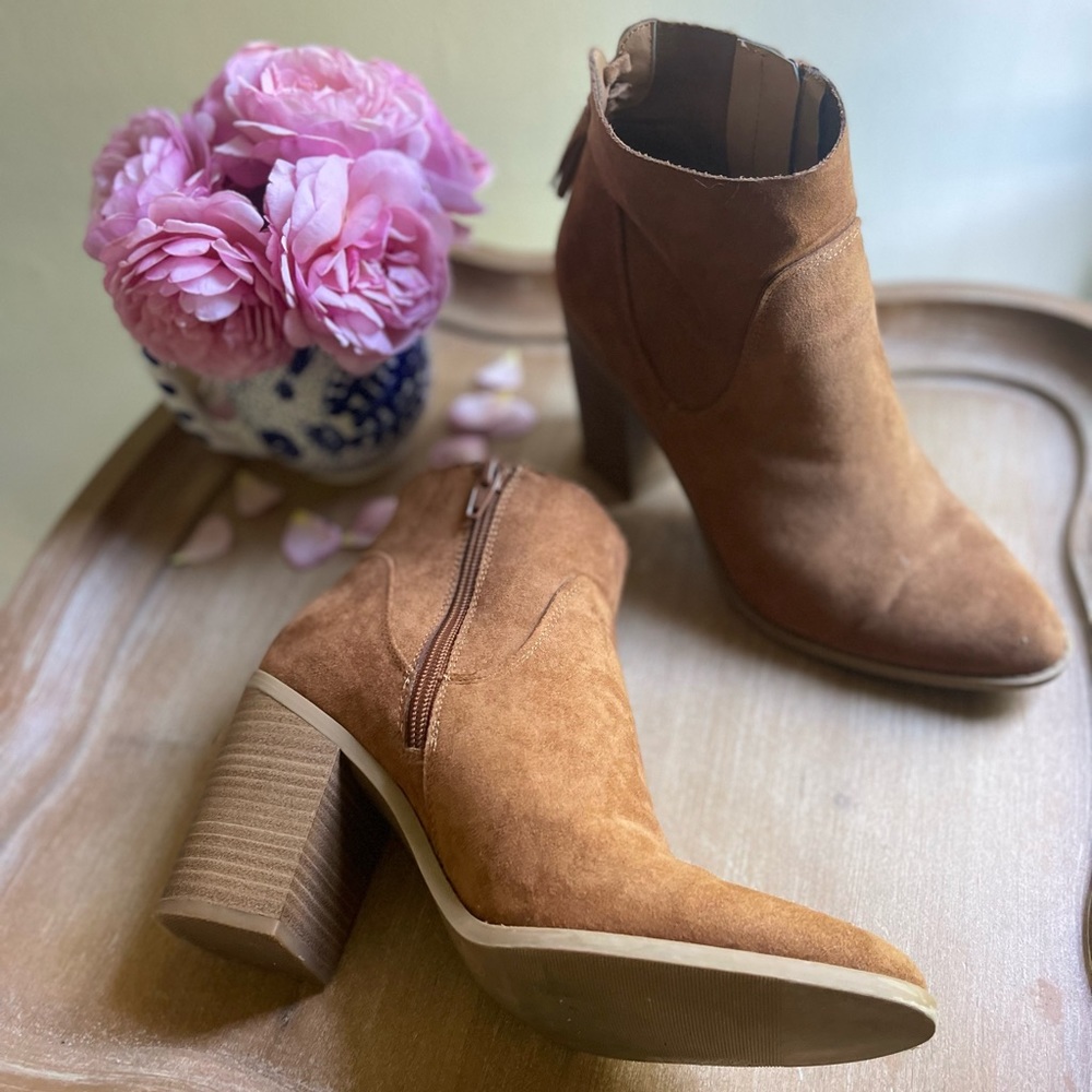 Women's Ankle Boot | Block Heel | Size 8.5